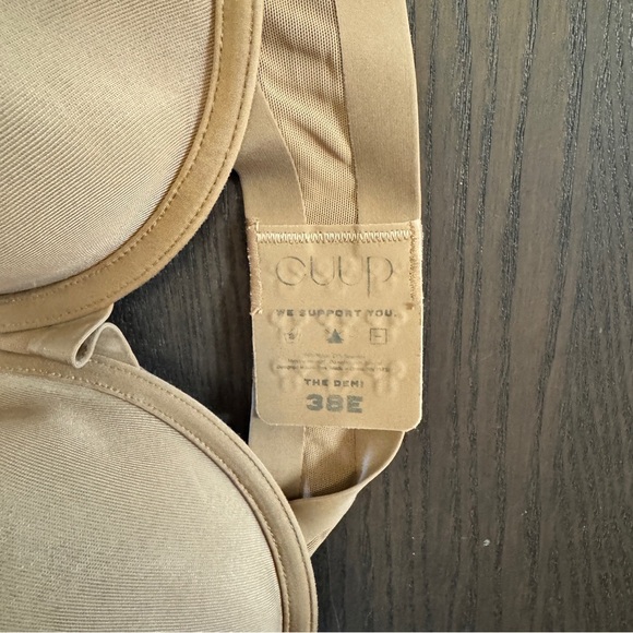 CUUP Demi Bra Set in Taupe - Picture 11 of 12
